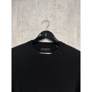All Saints Sweater Black Wool Size Small Men